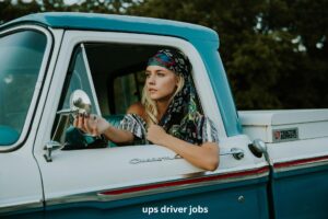 ups driver jobs